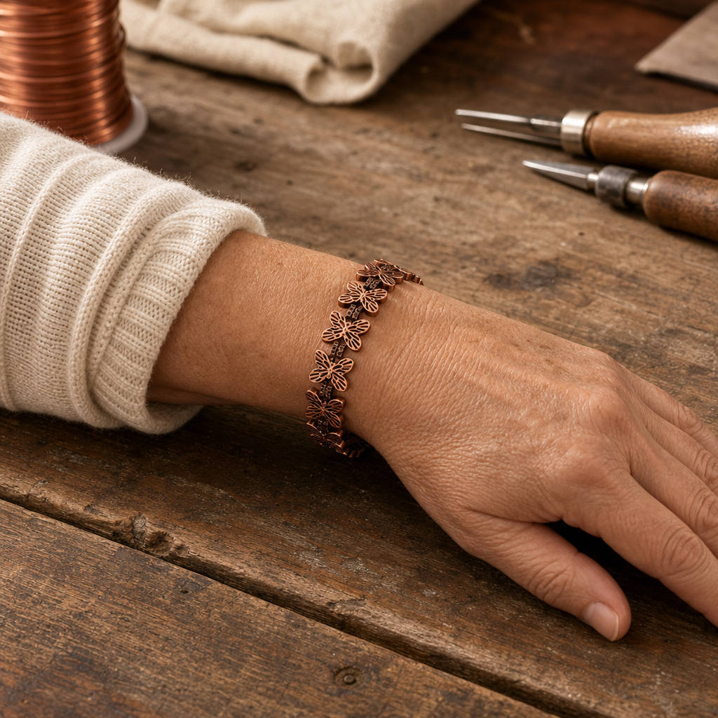 Sky Copper Bracelet