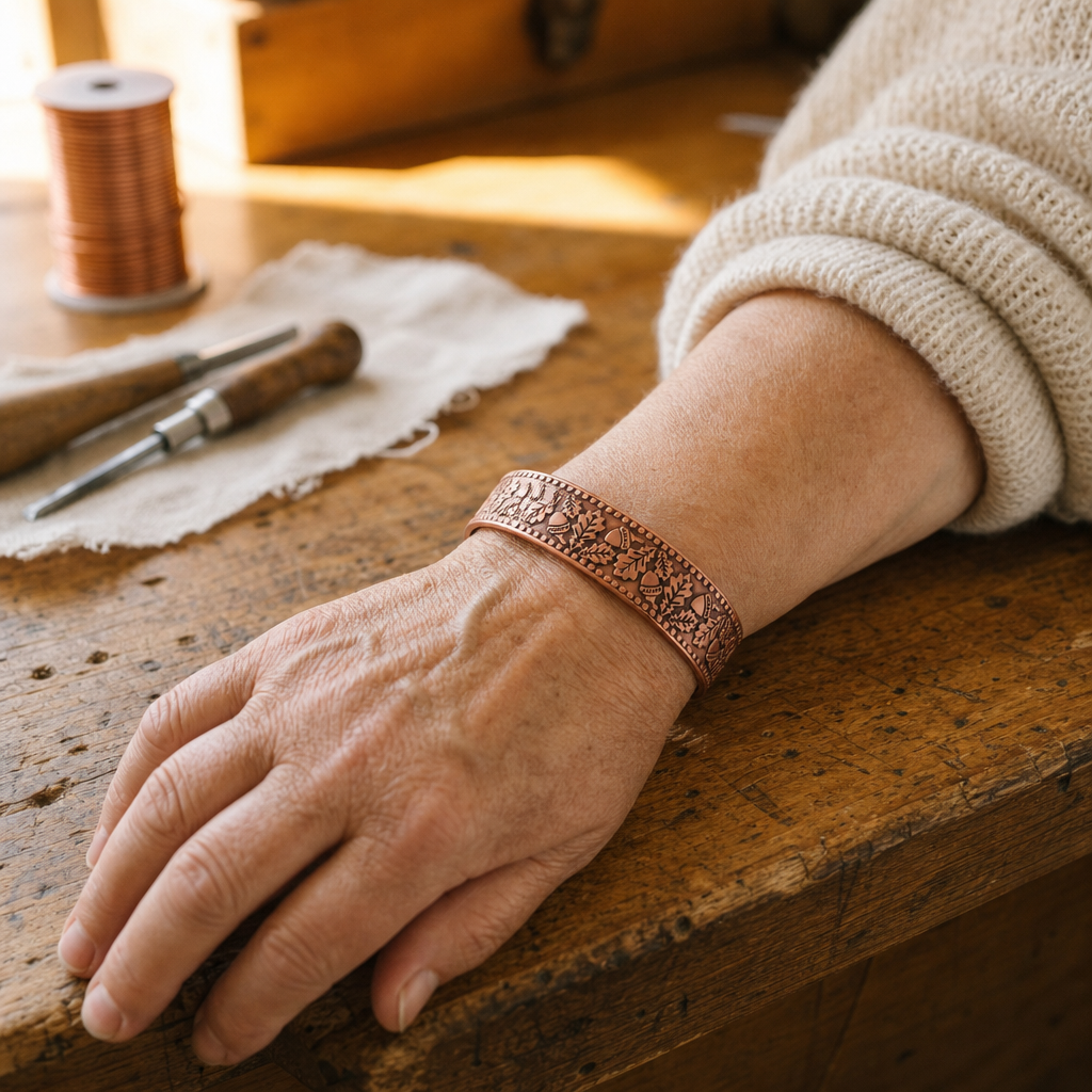 Timber Copper Bracelet