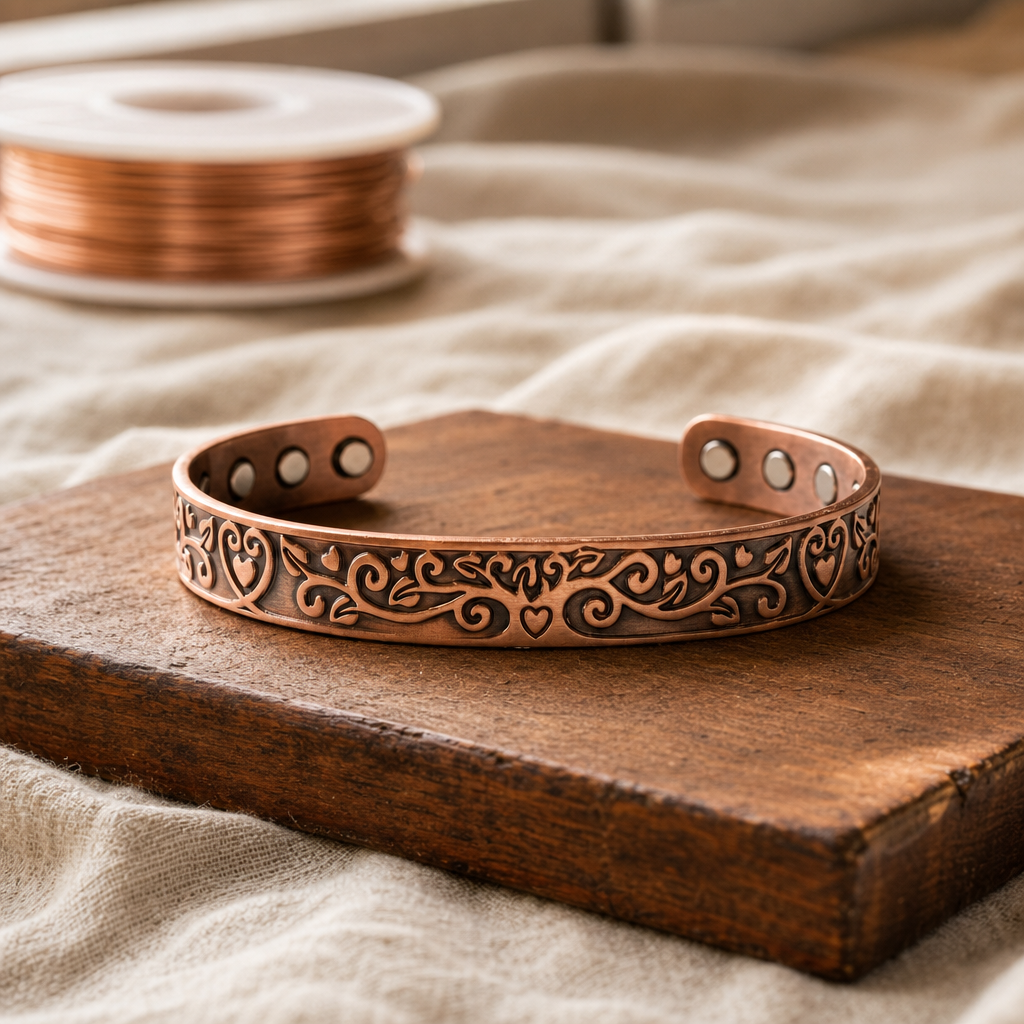 Flora Copper Bracelet