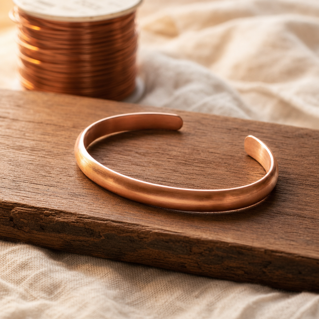 Flow Copper Bracelet
