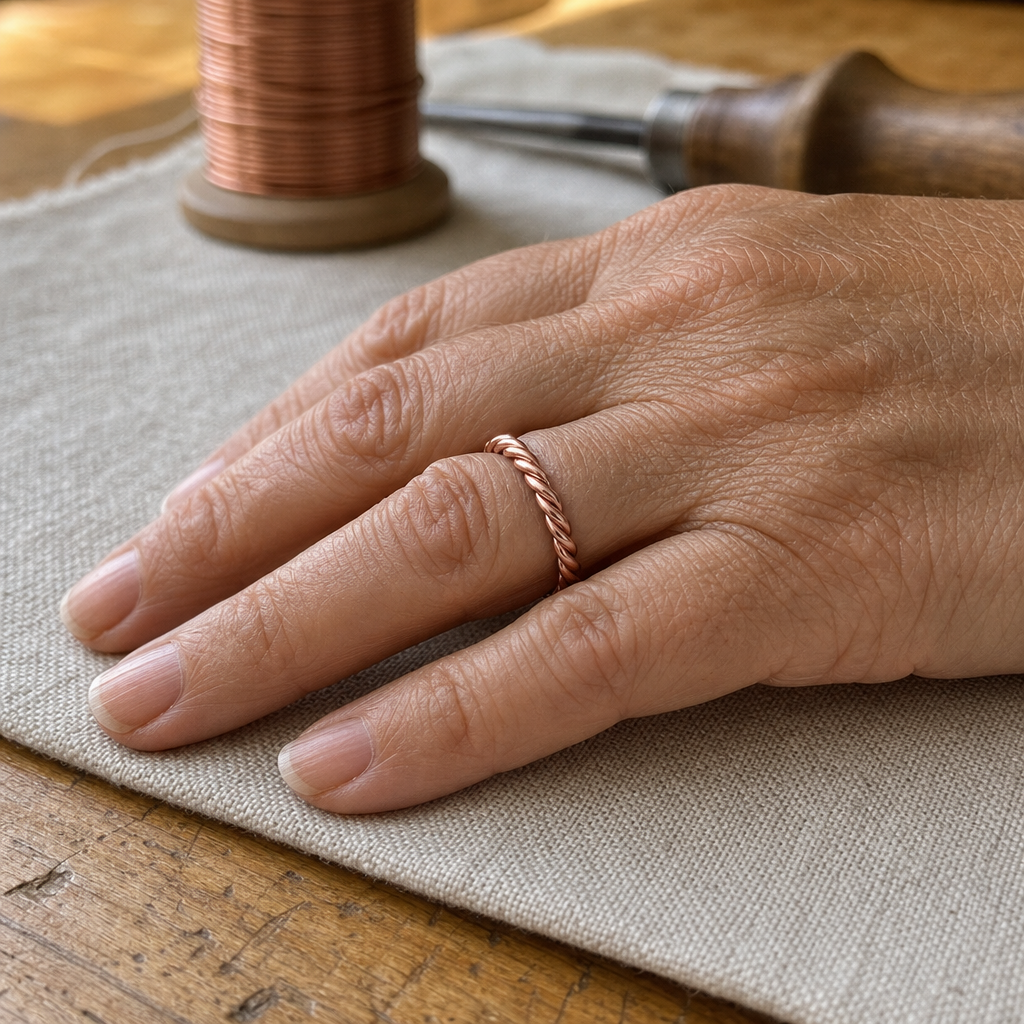 Copper Tensor Ring