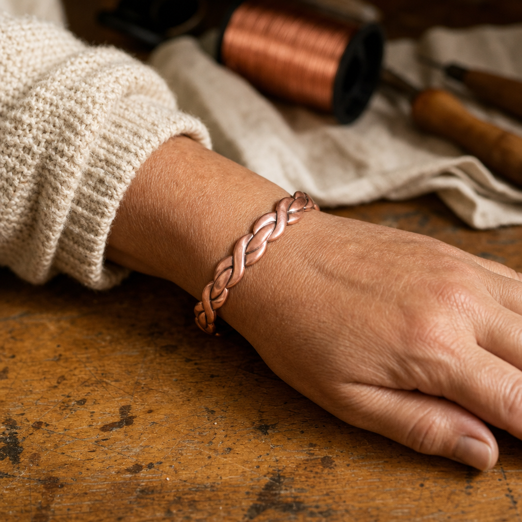 Loom Copper Bracelet