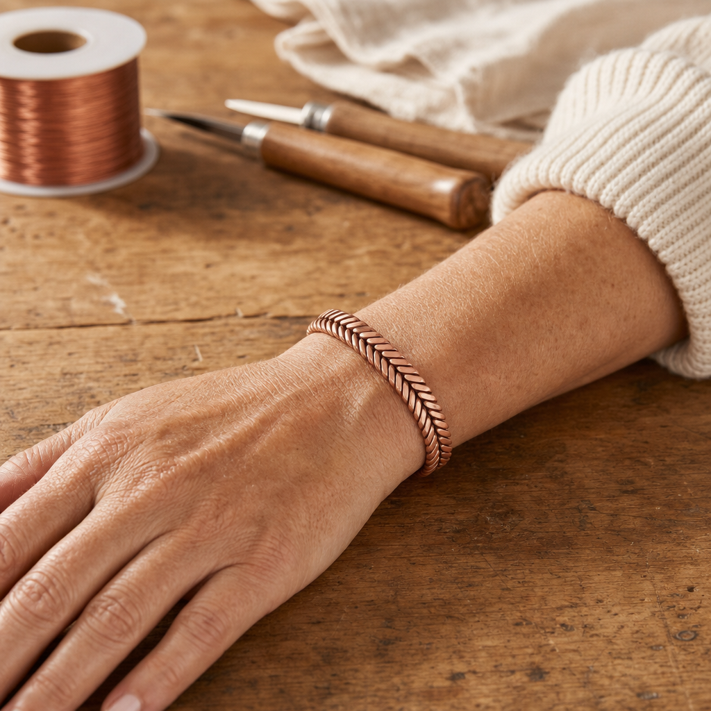 Furze Copper Bracelet