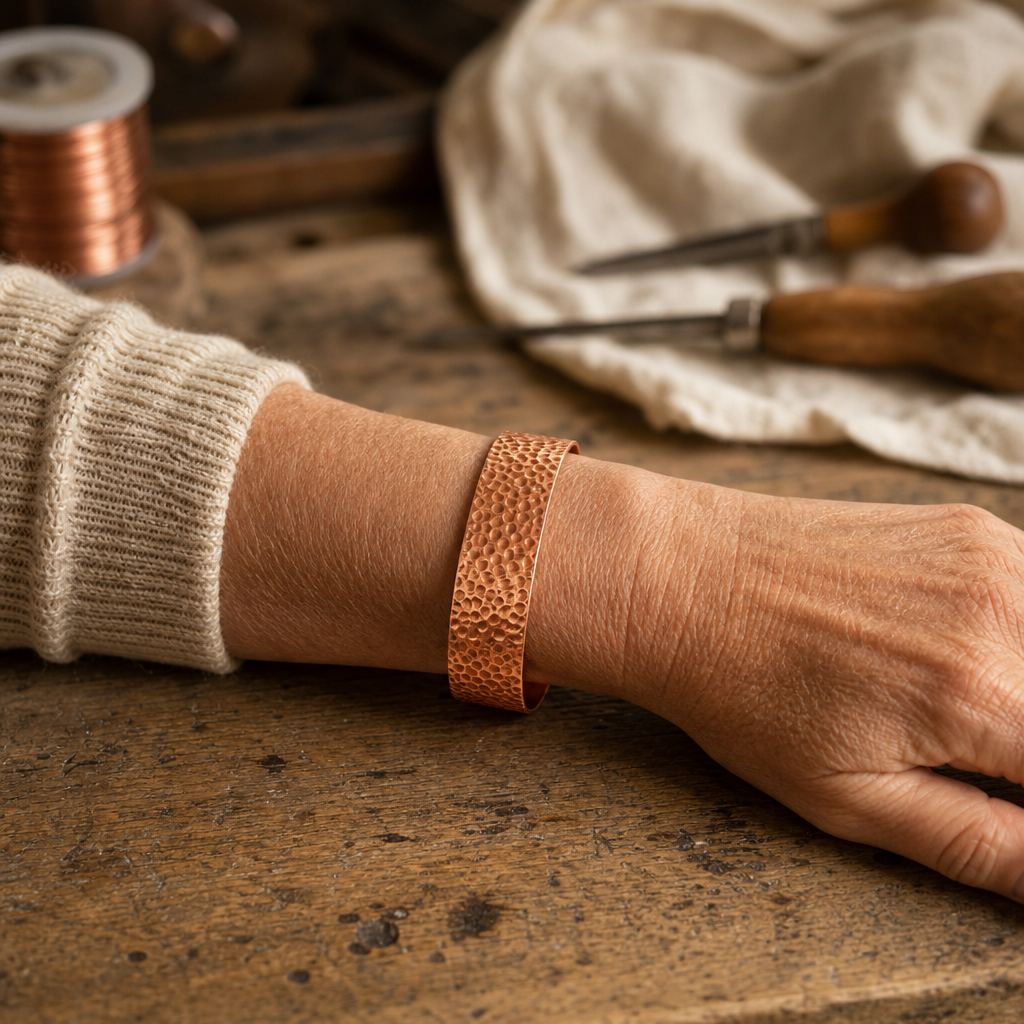 Moon Copper Bracelet