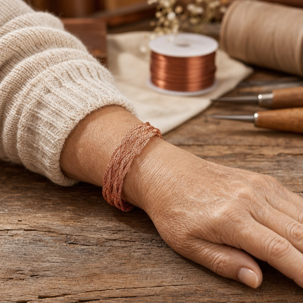 Elk Copper Bracelet