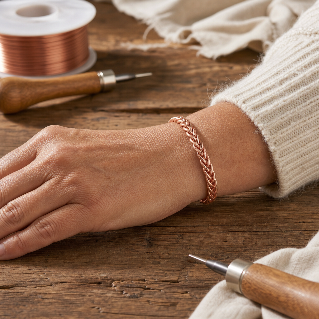 Bramble Copper Bracelet