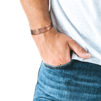 Willis Judd Mens Copper Bangle for Fisherman