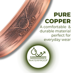 Willis Judd Mens Copper Bangle Golf Bracelet Style 2