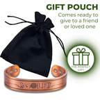 Willis Judd Mens Copper Bangle Golf Bracelet
