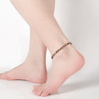 Ladies Natural Copper Magnetic Therapy Anklet Bracelet