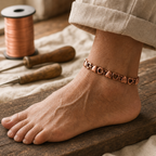 Amor Copper Anklet