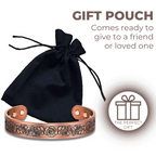 Willis Judd Mens Copper Wild Rose Bangle