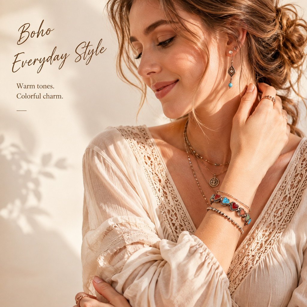 Copper Bracelet for Women, Pure Copper Magnetic Bracelets, Natural Unique Gemstone