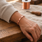 Sleek Copper Bracelet