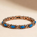 Copper Bracelet for Women, Pure Copper Magnetic Bracelets, Natural Unique Gemstone