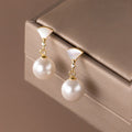 Chic Silver Bead Earrings