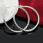 Sterling Silver Hoops