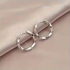 Minimalistic Geometric Hanging Earrings