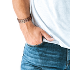 Mens Copper Magnetic Bracelet TRIPLE Powerful