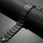 Mens Titanium Magnetic Bracelet TRIPLE Power - Black