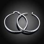 Sterling Silver Hoops