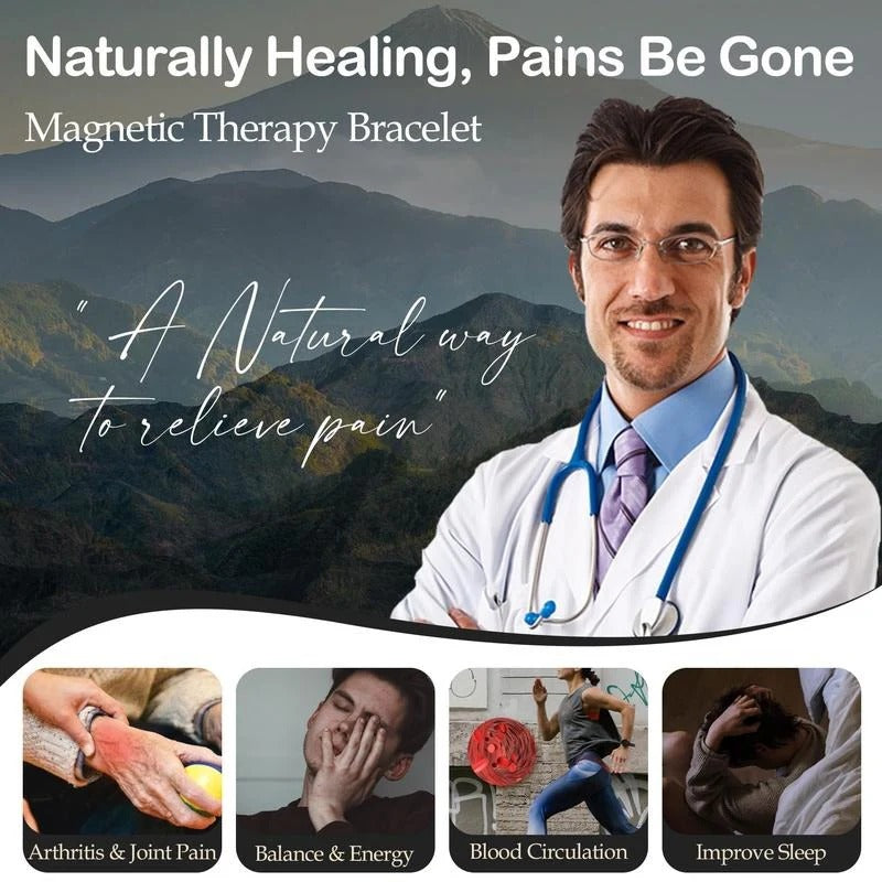 Copper magnetic bracelet--Relieve fatigue and promote blood circulation